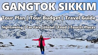 Gangtok Sikkim Tour Plan Tour Guide Budget Best Hotel Tourist Places Travel Vlog  Gangtok Tour [upl. by Illona]