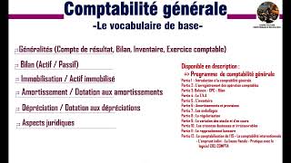 Les bases de la comptabilité Partie 1 [upl. by Ataynek]