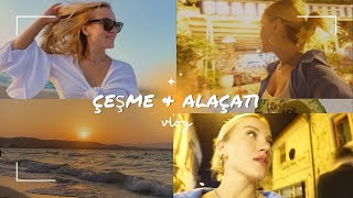 Çeşme amp Alaçatı Vlog Alaçatı sokaklarını cinler bastı [upl. by Boyden287]