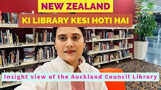 New Zealand Ki Library Kaisi Hoti Hai  Informative video of Auckland Public Library [upl. by Nicholle]