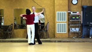 Foxtrot Lesson 6 Swing Step [upl. by Llenrahs]