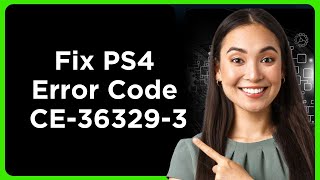 How to Fix PS4 Error Code CE363293 quotAn error has occurred with system softwarequot [upl. by Aynuat856]