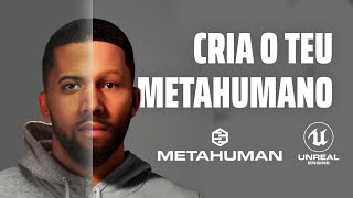 COMO CRIAR METAHUMANOS 3D  MetaHuman Creator da UNREAL ENGINE [upl. by Pennington]