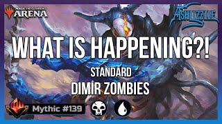 DIMIR ZOMBIES GOING 162 INTO TOP 150 HOW  Standard  MTG Arena [upl. by Fauman898]