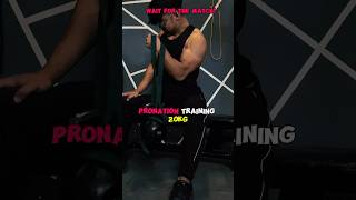 Pronation with 20kg armwrestling shorts trending edit devonlarratt armwrestler shortsvideo [upl. by Ibbed]