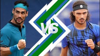 Fabio Fognini vs Andrea Collarini  SAN MARINO 2023 [upl. by Lefty]