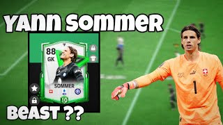 Yann Sommer 🐐 review  Best keeper in ea fc 24 eafc24 [upl. by Natsyrt]