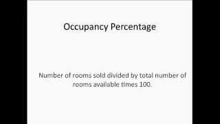 How to Calculate Hotel Occupancy Percentage [upl. by Eeresid]