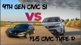 Can a Civic Si keep up to a Type R [upl. by Kenwrick783]