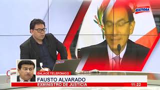 Exministro de Justicia Fausto Alvarado conversa con José Rocha [upl. by Oniotna]