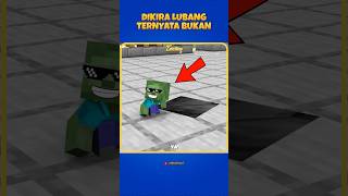 Dikira lubang Ternyata cuma stiker shorts minecraft roblox [upl. by Anirahc524]