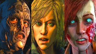 ALL  MAJOR CHARACTERS FIGHTS vs Clementine  The walking dead the final season episode 4 All Deaths [upl. by Sugirdor]