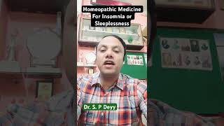 drspdeyy homeopathyheals alternativemedicine viralreels insomnia medicine [upl. by Kcirre754]