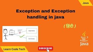 Exception and Exception handling in Java [upl. by Hadria]