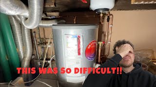 Nightmare Unvented Cylinder Install  Jobbing Plumber [upl. by Karlis]