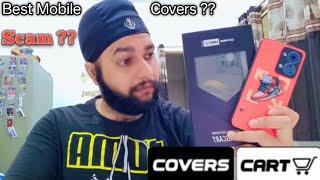 Coverscart Premium Glass Mobile Cover Unboxing  Scam   Best Mobile Cover   coverscart [upl. by Eiduj]