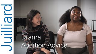 Britnie Narcisse Drama Audition Advice  Juilliard Admissions Insider [upl. by Enaitsirhc]