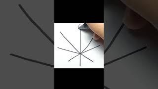 How to draw Weed Leaf [upl. by Uriisa877]