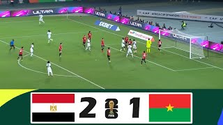 Egypte contre Burkina Faso 21  Éliminatoires de la CAF pour la Coupe du Monde FIFA 2026™ Résumé [upl. by Thurlough]