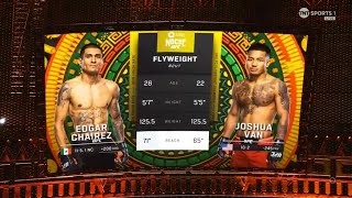 FULL FIGHT  EDGAR CHAIREZ VS JOSHUA VAN  UFC 306 [upl. by Yvi]