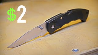 Testing the Cheapest EDC Tactical Folder from WALMART [upl. by Had]