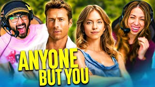 ANYONE BUT YOU 2023 MOVIE REACTION Sydney Sweeney  Glen Powell  Full Movie Review [upl. by Nikolaos]