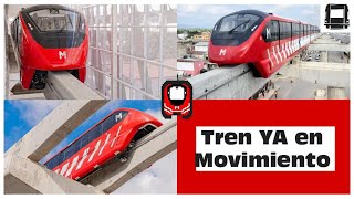 ❣️¡MONORRIEL de SANTIAGO en MOVIMIENTO ❣️ Informaciones Fotos y Videos AQUI 🚝  TRD Info [upl. by Ahsienahs]