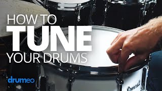 How To Tune Your Drums Jared Falk [upl. by Oby]