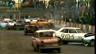 1970s Banger Racing World of Sport with Dickie Davies [upl. by Ahsiniuq]