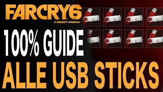 Far Cry 6 Guide  100 Guide  Alle USB Sticks  Sammelobjekte  Und das beste von heute [upl. by Ahsitneuq]