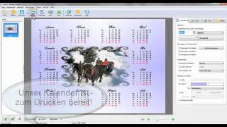 Das beste Kalenderprogramm eigene Kalender mit Fotos erstellen [upl. by Mcgurn]