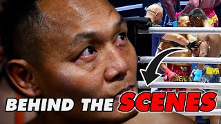 Behind the scenes of the historic Saenchai Vs Buakaw MEGA FIGHT [upl. by Ennairda]