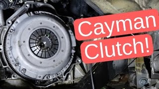 987 Porsche Cayman S Lightweight Flywheel and Clutch Install [upl. by Glinys]