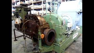 1015 KW Dresser Rand steam turbine  Dampfturbine AVT 72 TW 17 [upl. by Leehar476]