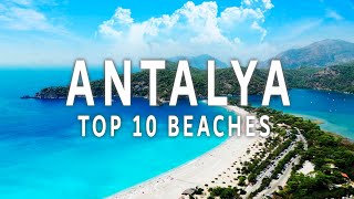 Top 10 best beaches in Antalya  Turkey 2024 [upl. by Andromeda]