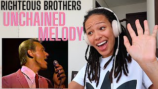 Daily Throwback  Righteous Brothers  Unchained Melody REACTION He SANG THAT 🙌🏽 [upl. by Balthasar]