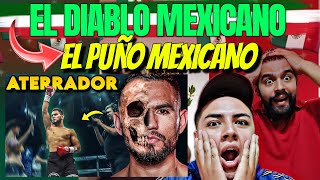 Reacción 🇲🇽 El ATERRADOR BOXEADOR MEXICANO 🥊🇲🇽 l DUERME a TODOS de UN GOLPE 💚😲 [upl. by Aklog]