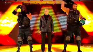 The Authors Of Pain WWE Debut 2018  WWE RAW 492018 Raw After WrestleMania [upl. by Nyladnar668]