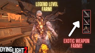 Dying Light 2 Stay Human 2024 NonPatched Fast Exotic Weapon Trophy And Legend XP Farm [upl. by Hube475]