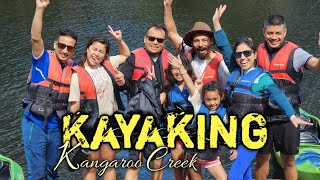 Kayaking in Kangaroo Creek NSW  Bundeena Beach  Royal National Park [upl. by Hartzel299]