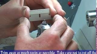 Ultamicrotomy Using an Ultramicrotome to Trim a Resin Block [upl. by Grory]