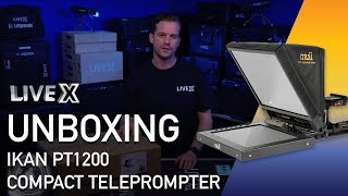 Unboxing IKAN PT1200 Compact Teleprompter [upl. by Lattie]