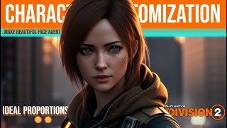 Make Beautiful Agent Face  The Division 2 [upl. by Samale41]