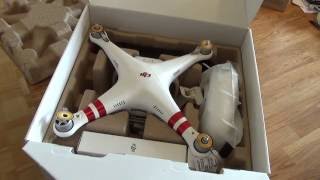 DJI Phantom 3  Standard  Unboxing [upl. by Inneg]