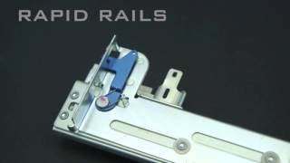 Rack Rail Mounting Kits Explained  for servers arrays KMM routers mounted in 19quot racks [upl. by Geer204]