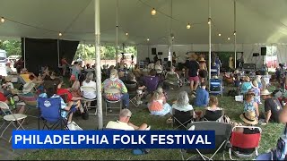 Philadelphia Folk Festival returns after 2023 cancellation [upl. by Eyeleen]