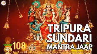 Tripura Sundari Mantra 108 Times  Divine Chant for Beauty Abundance amp Inner Wisdom [upl. by Ettevahs]