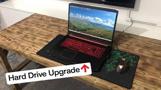 HDD Hard Drive Upgrade on Acer Nitro 5 Laptop [upl. by Elma]