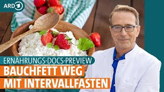 Adipositas Mit Intervallfasten das Bauchfett reduzieren  ARD Gesund [upl. by Nitas]