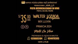 DR PRIMICIA 2024  WALTER LOZADA amp ORQ  MIX LLUVIA 2024 [upl. by Ahseral]